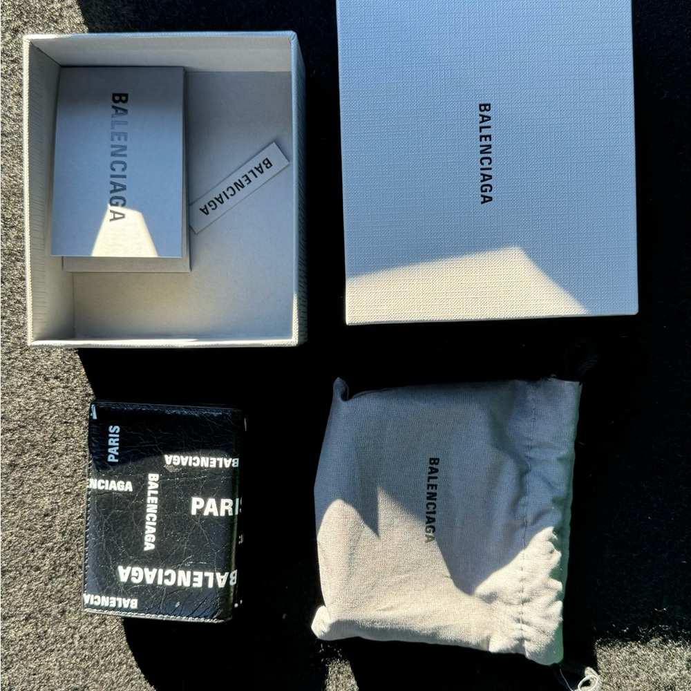 Balenciaga Black Wallet